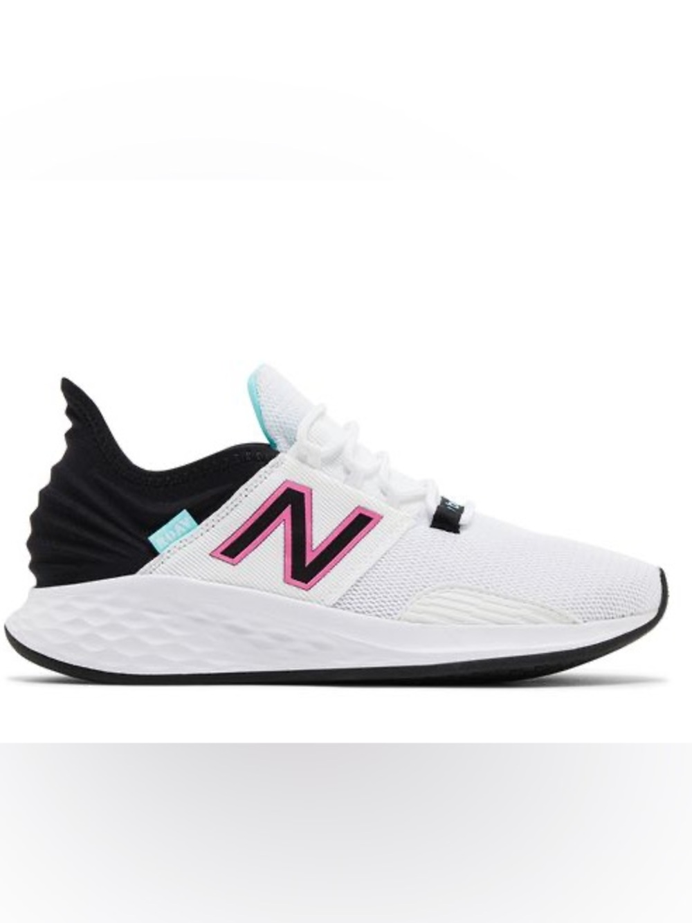 New Balance Fresh Foam Roav 'White Black Surf” Sneakers -9.5